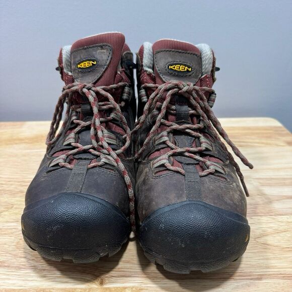 KEEN Utility 1022098‎ Lansing Mid Waterproof Steel Toe Work Boots for Mens 8.5